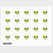 Sticker Étoile Lime perse (Feuille)