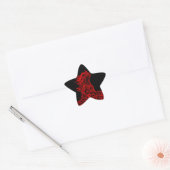 Sticker Étoile Little red Dragon (Enveloppe)