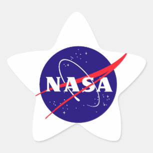Sticker Étoile Logo de boulette de viande de la NASA