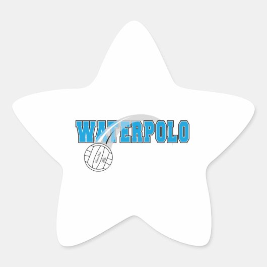 Sticker Étoile logo water-polo (Devant)
