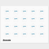 Sticker Étoile logo water-polo (Feuille)