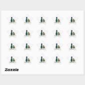 Sticker Étoile L'oiseau dit 'tweet' (Feuille)