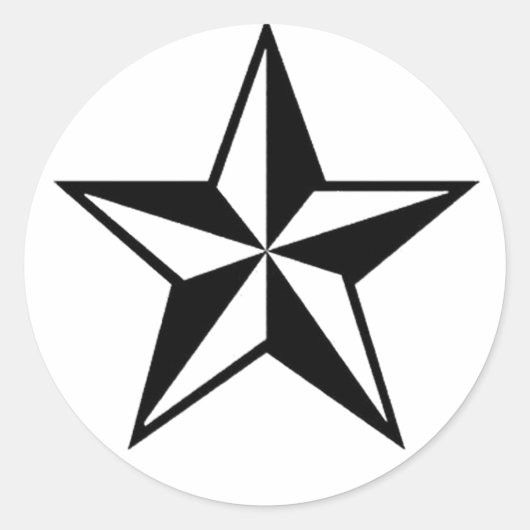 Sticker étoile Lone (Devant)