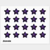 Sticker Étoile Luminosité spacieuse (Feuille)