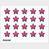 STICKER ÉTOILE LUV A-DUB (Feuille)