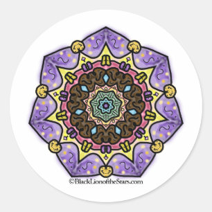 Sticker Etoile Mandala