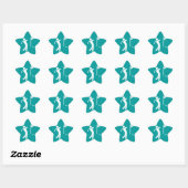 Sticker Étoile Manger Dormir Golf (Feuille)