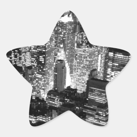 Sticker Étoile Manhattan New York (Devant)