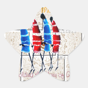 Sticker Étoile Marcher Avec Jésus Hakuna Matata Inspiré Beautifu