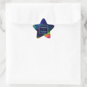 Sticker Étoile Mariage Sci-Fi Galactique (Sac)