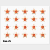 Sticker Étoile Marigolds et Bee (Feuille)