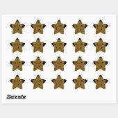Sticker Étoile Mascotte de l'équipe (Feuille)