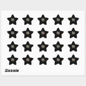 Sticker Étoile Mèmes de Bad Donkey | Cute Donkey Lover (Feuille)