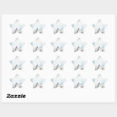Sticker Étoile merci (Feuille)