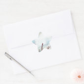Sticker Étoile merci (Enveloppe)