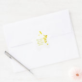 Sticker Étoile Mimosa (Enveloppe)