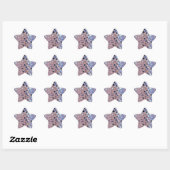 Sticker Étoile Monde Disco Ball Mirco super (Feuille)