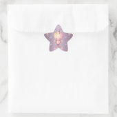 Sticker Étoile Monstres Fluffy Cute Fuzzy (Sac)