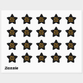 Sticker Étoile Montre Moi Le Gouda (Feuille)