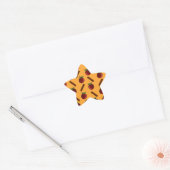 Sticker Étoile Motif Apple Cinnamon (Enveloppe)