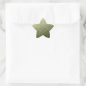Sticker Étoile Motif de maillage géométrique dégradé vert clair d (Sac)