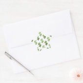 Sticker Étoile Motif des signes Dollar (Enveloppe)