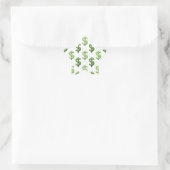 Sticker Étoile Motif des signes Dollar (Sac)