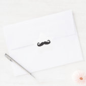 Sticker Étoile Moustache (Enveloppe)