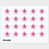 Sticker Étoile My Little Princess : Baby Pink Vector Inspirationa (Feuille)