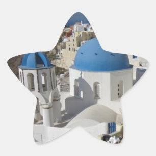 Sticker Étoile Mykonos Grèce Travel