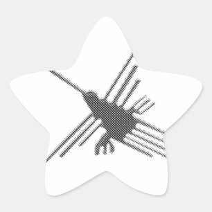 Sticker Étoile Nazca Lines Hermitage Newsprint