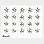 Sticker Étoile Noël (Feuille)
