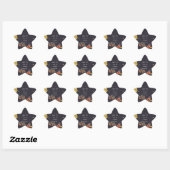 Sticker Étoile Noël Orbit (Feuille)