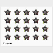 Sticker Étoile Noël - Terre-Neuve - Izzie (Feuille)