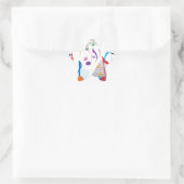 Sticker Étoile Notes musicales (Sac)