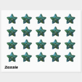 Sticker Étoile Nymphe (Feuille)
