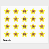 Sticker Étoile Ohh Ahh (Feuille)