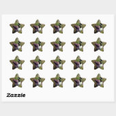 Sticker Étoile Oiseau (Feuille)