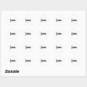 Sticker Étoile Oiseaux (Feuille)