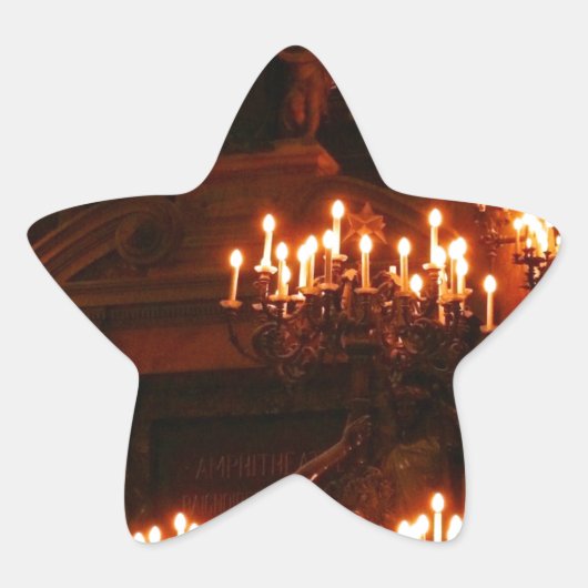 Sticker Étoile Opéra de Paris / Palais Garnier (Devant)