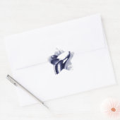 Sticker Étoile Orca Breaching (Enveloppe)
