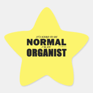 Sticker étoile Organist Normal