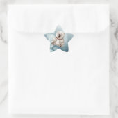 Sticker Étoile Ours blanc (Sac)