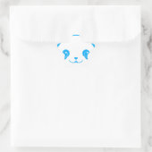 Sticker Étoile Ours bleu Kawaii Panda (Sac)
