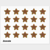 Sticker Étoile Ours de gomme Astral (Feuille)