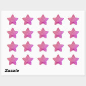Sticker Étoile Paillettes (Feuille)