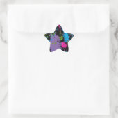 Sticker Étoile Paint Splater (Sac)
