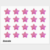 Sticker Étoile Parties scintillant (Feuille)