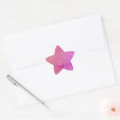 Sticker Étoile Parties scintillant (Enveloppe)