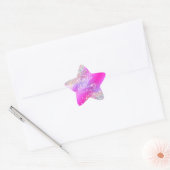 Sticker Étoile Parties scintillant Holographique moderne Faux Foi (Enveloppe)